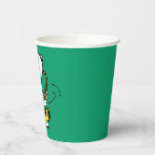 Erdnüsse | Snoopy Saxophone Player Pappbecher (Links)