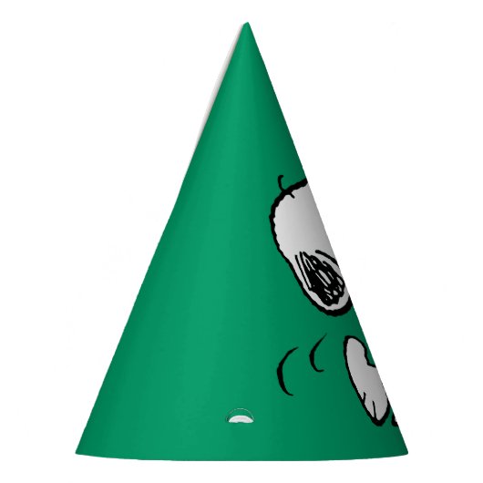 Erdnüsse | Snoopy Saxophone Player Partyhütchen (Links)