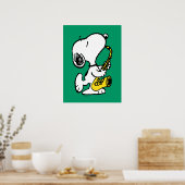 Erdnüsse | Snoopy Saxophone Player Poster (Küche)