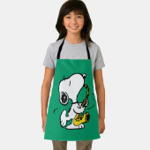 Erdnüsse | Snoopy Saxophone Player Schürze (Insitu)