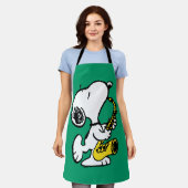 Erdnüsse | Snoopy Saxophone Player Schürze (Getragen)