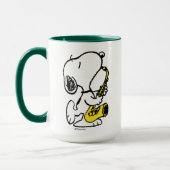 Erdnüsse | Snoopy Saxophone Player Tasse (Links)