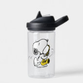 Erdnüsse | Snoopy Saxophone Player Trinkflasche (Links)
