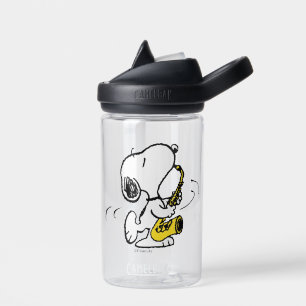 Erdnüsse   Snoopy Saxophone Player Trinkflasche
