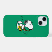 Erdnüsse | Snoopy Saxophonspieler iPhone 15 Hülle (Rückseite (Horizontal))