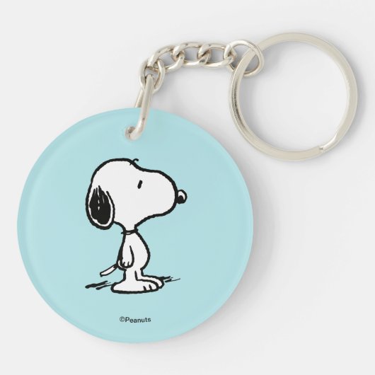 Erdnüsse | Snoopy Schlüsselanhänger (Rückseite)
