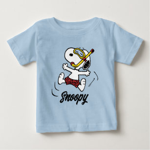 Erdnüsse   Snoopy Scuba Diver Baby T-shirt