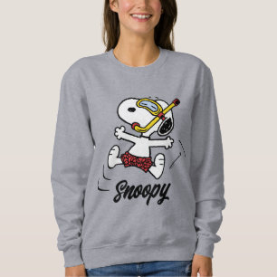Erdnüsse Snoopy Scuba Diver Sweatshirt