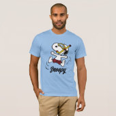 Erdnüsse | Snoopy Scuba Diver T-Shirt (Vorne ganz)