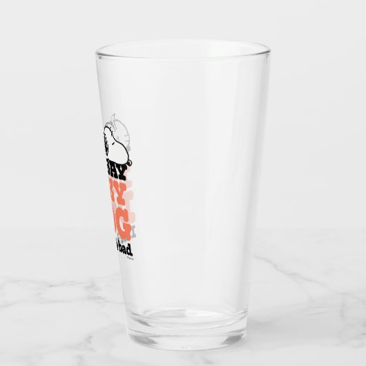 Erdnüsse | Snoopy Sie sagen Lazy Hund, als wäre es Glas (Links)