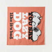 Erdnüsse | Snoopy Sie sagen Lazy Hund, als wäre es Wandteppich (Vorderseite (Horizontal))