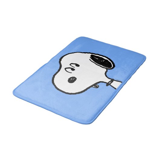 Erdnüsse | Snoopy sieht aus Badematte (Schrägansicht)