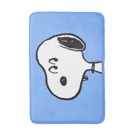 Erdnüsse | Snoopy sieht aus Badematte (Vorderseite Vertikal)