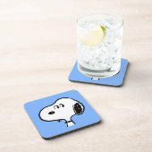 Erdnüsse | Snoopy sieht aus Getränkeuntersetzer (Rechte Seite)