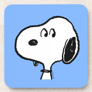 Erdnüsse   Snoopy sieht aus Getränkeuntersetzer