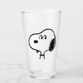 Erdnüsse | Snoopy sieht aus Glas (Vorderseite)