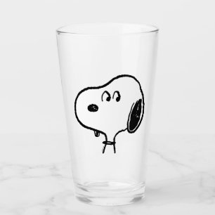 Erdnüsse   Snoopy sieht aus Glas