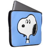 Erdnüsse | Snoopy sieht aus Laptopschutzhülle (Vorne Rechts)