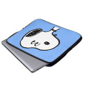 Erdnüsse | Snoopy sieht aus Laptopschutzhülle (Vorne Knopf)