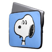 Erdnüsse | Snoopy sieht aus Laptopschutzhülle (Vorderseite Links)