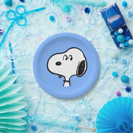 Erdnüsse | Snoopy sieht aus Pappteller (Party)