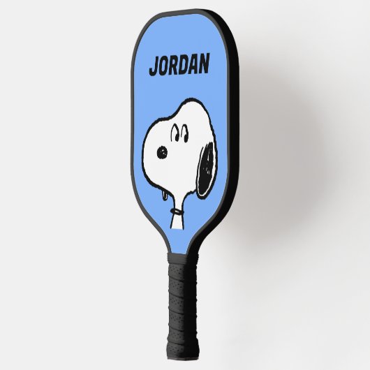 Erdnüsse | Snoopy sieht aus Pickleball Schläger (Links)