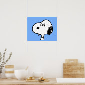 Erdnüsse | Snoopy sieht aus Poster (Küche)