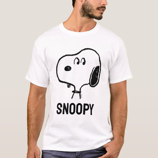 Erdnüsse | Snoopy sieht aus T-Shirt (Vorderseite)