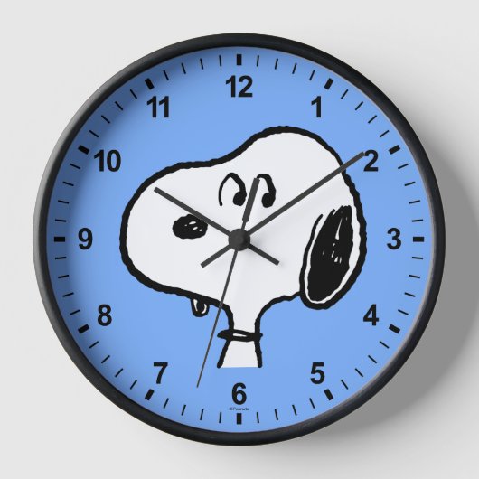 Erdnüsse | Snoopy sieht aus Uhr (Vorderseite)