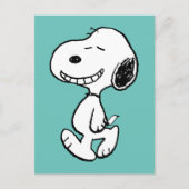 Erdnüsse | Snoopy Smile Postkarte (Vorderseite)