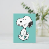 Erdnüsse | Snoopy Smile Postkarte (Stehend Vorderseite)