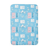 Erdnüsse | Snoopy Snow Day Patterns Badematte (Vorderseite Vertikal)
