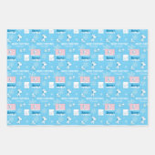 Erdnüsse | Snoopy Snow Day Patterns Geschenkpapier Set (Vorderseite)