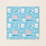 Erdnüsse | Snoopy Snow Day Patterns Schal<br><div class="desc">Karo aus diesem lustigen Peanuts Weihnachtsdesign mit Snoopy.</div>