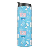 Erdnüsse | Snoopy Snow Day Patterns Thermosbecher (Nach rechts gedreht)