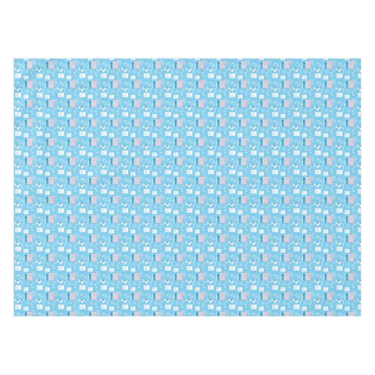 Erdnüsse | Snoopy Snow Day Patterns Tischdecke (Vorderseite (Horizontal))