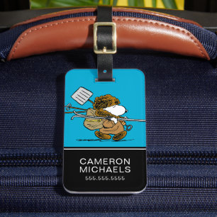 Erdnüsse Snoopy Snow Warrior Gepäckanhänger