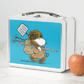 Erdnüsse | Snoopy Snow Warrior Metall Brotdose (Beispiel)