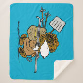 Erdnüsse | Snoopy Snow Warrior Sherpadecke (Vorderseite)