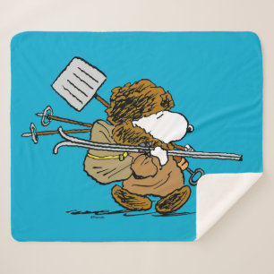 Erdnüsse   Snoopy Snow Warrior Sherpadecke