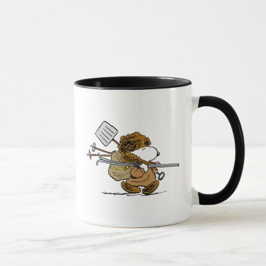 Erdnüsse | Snoopy Snow Warrior Tasse (Rechts)