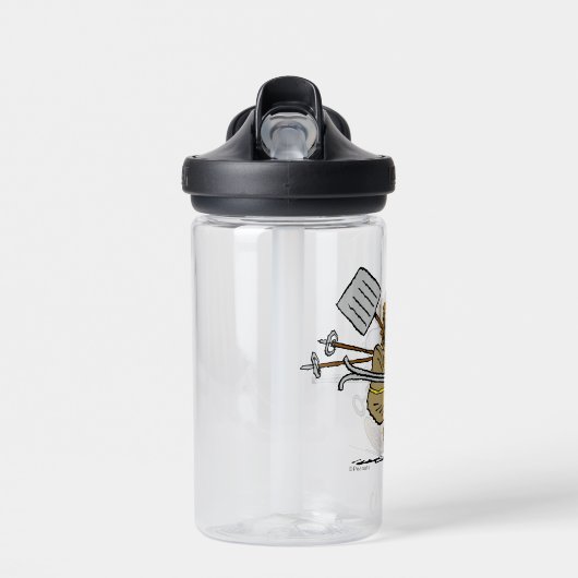 Erdnüsse | Snoopy Snow Warrior Trinkflasche (Vorne)