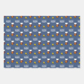 Erdnüsse | Snoopy Space Geburtstag Geschenkpapier Set (Vorderseite)