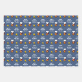 Erdnüsse | Snoopy Space Geburtstag Geschenkpapier Set (Vorderseite 3)