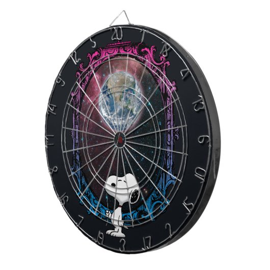 Erdnüsse | Snoopy Spaced Out Ballon Dartscheibe (Vorderseite rechts)