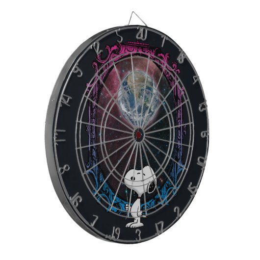 Erdnüsse | Snoopy Spaced Out Ballon Dartscheibe (Vorderseite Links)