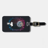 Erdnüsse | Snoopy Spaced Out Ballon Gepäckanhänger (Vorderseite horizontal)