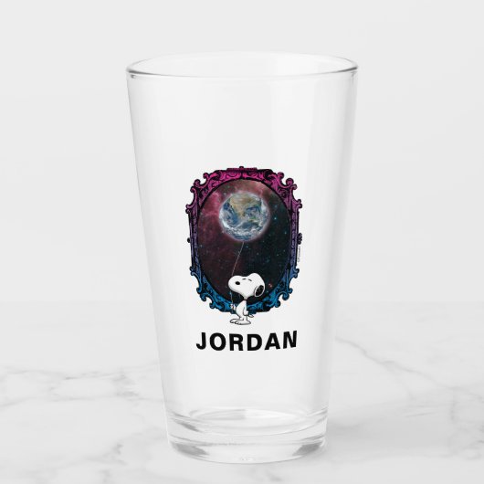 Erdnüsse | Snoopy Spaced Out Ballon Glas (Vorderseite)
