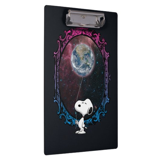 Erdnüsse | Snoopy Spaced Out Ballon Klemmbrett (Rechts)