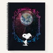 Erdnüsse | Snoopy Spaced Out Ballon Notizblock (Vorderseite)